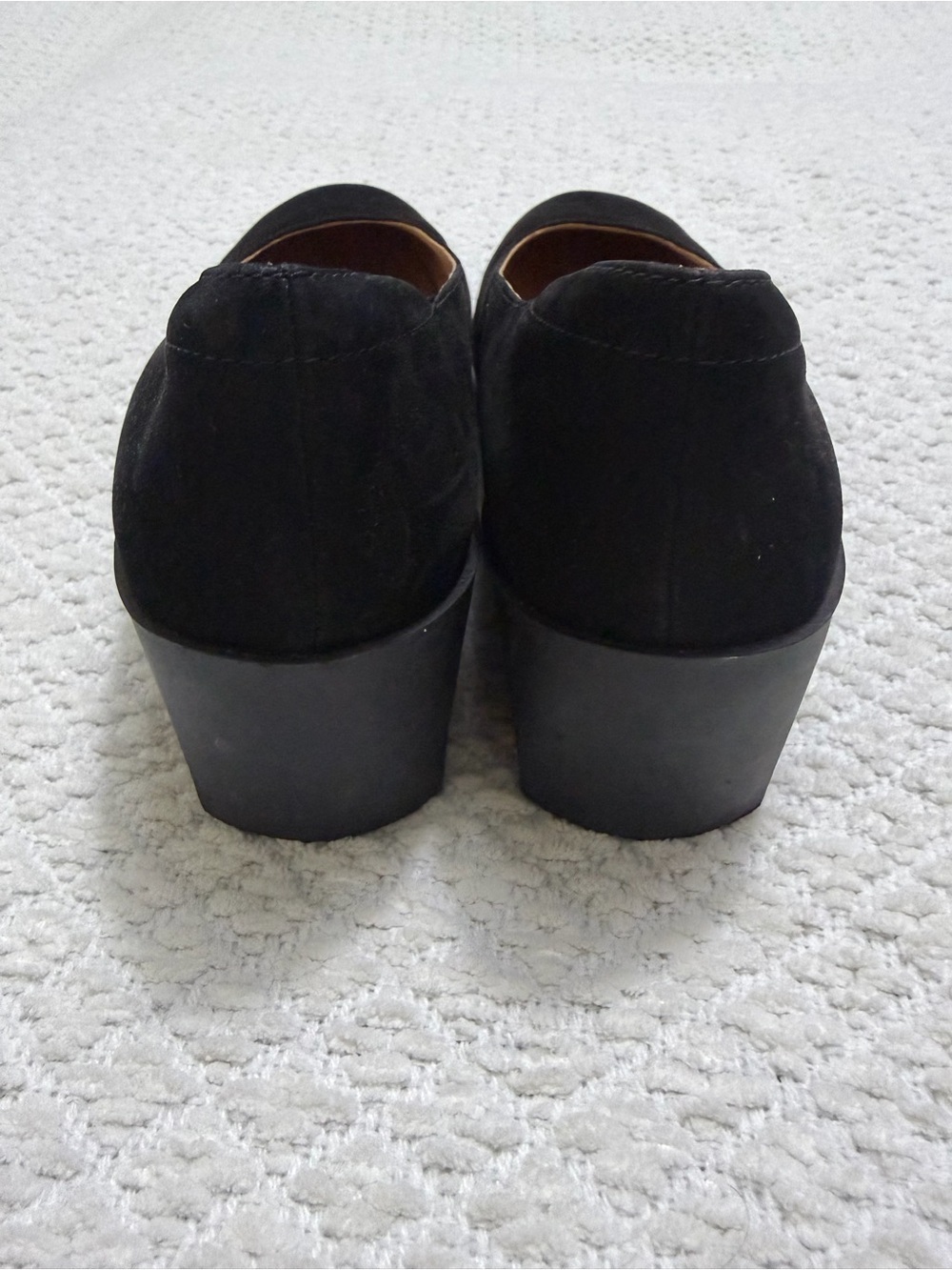 Vionic Sereno Wedge Black Leather Pump Women’s Size 11 - Picture 4 of 11